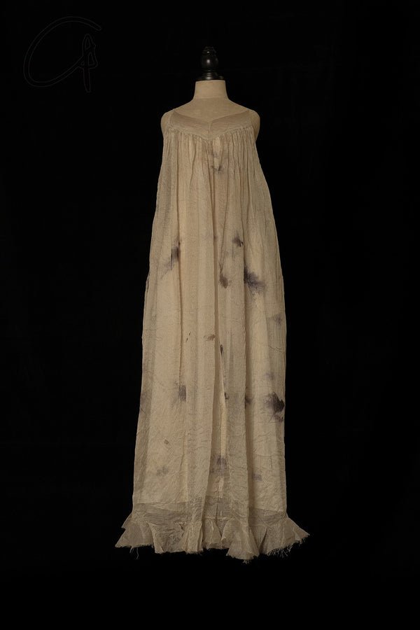 Mutedance 24 Spring/Summer Flower-dyed Silk Sling Dress Series MD-MD24SS23-2K 2khaki PM140